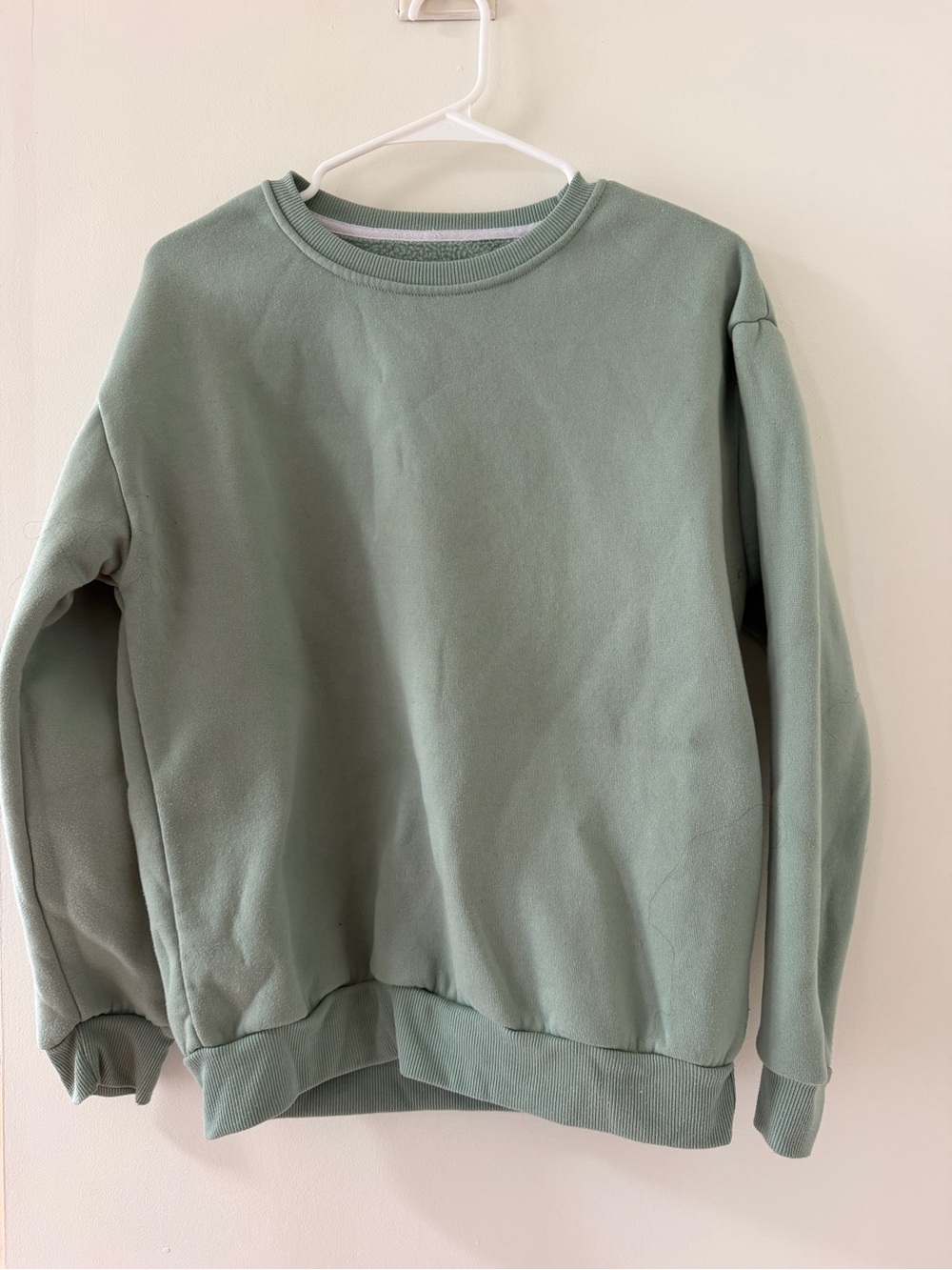 SHEIN Sage Green Crewneck Sweatshirt
